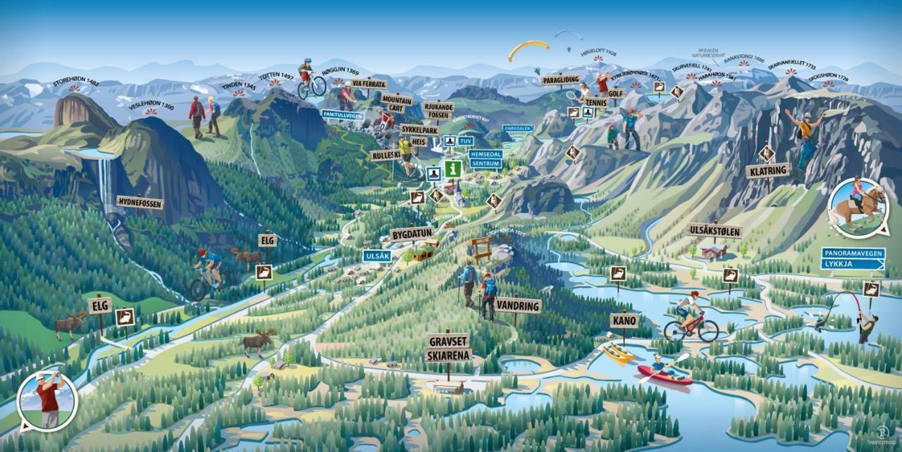 Storehorn Apartments Hemsedal Kültér fotó